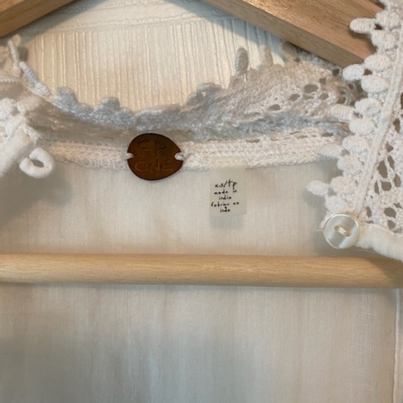 Free people dress white mini dress - Picture 4 of 6